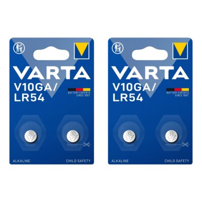 Baterie V10GA LR54 VARTA (4 szt.)