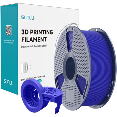 Filament SUNLU High-Speed Matte PETG, Średnica 1.75 mm, 1 kg Niebieski