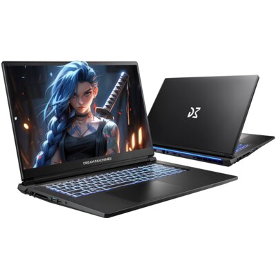 Laptop DREAMMACHINES RG5050-17PL33 17.3" 144Hz i5-13420H 16GB RAM 1TB SSD GeForce RTX5050 DLSS 4