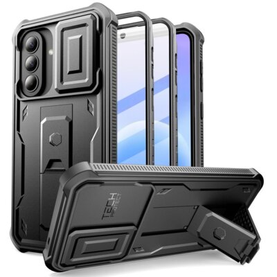 Etui TECH-PROTECT Kevlar Cam+ do Samsung Galaxy A57 5G Czarny