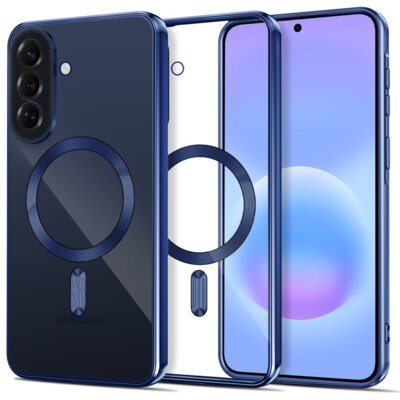 Etui TECH-PROTECT MagFlex MagSafe do Samsung Galaxy A57 5G Przezroczysto-Niebieski