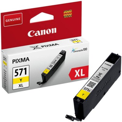 Tusz CANON CLI-571 XL Żółty 11 ml 0334C001