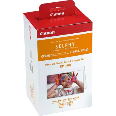 Papier fotograficzny CANON do drukarki termosublimacyjnej RP-108 108 arkuszy