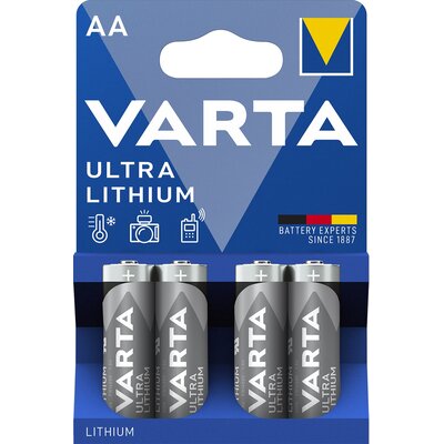Baterie AA LR6 VARTA Ultra Lithium (4 szt.)