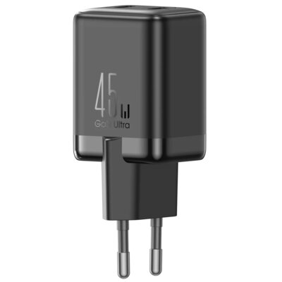 Ładowarka sieciowa JOYROOM JR-TCG17 45W Czarny ładowarka do telefonu USB-C