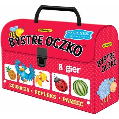 Gra karciana ADAMIGO Kuferek Bystre Oczko 6458