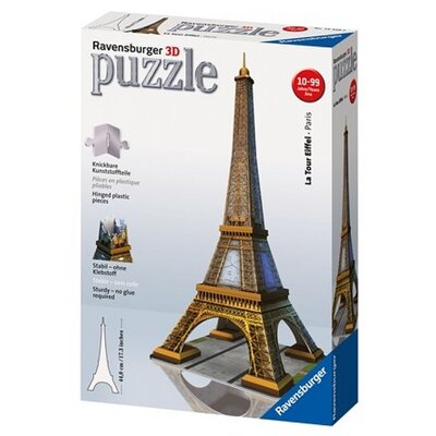 Puzzle 3D RAVENSBURGER Wieża Eiffla 12556 (216 elementów)