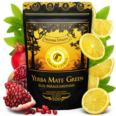 Yerba Mate MATE GREEN Limon Citrus 500 g