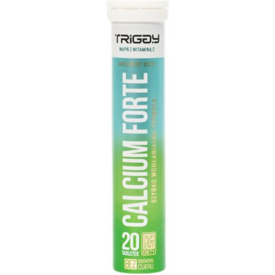 Kompleks witamin i minerałów TRIGGY Calcium Forte (20 tabletek)