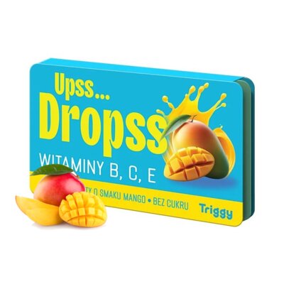 Kompleks witamin TRIGGY Ups Dropss Mango (15 pastylek)
