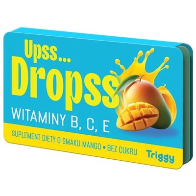 Kompleks witamin TRIGGY Ups Dropss Mango (15 pastylek)