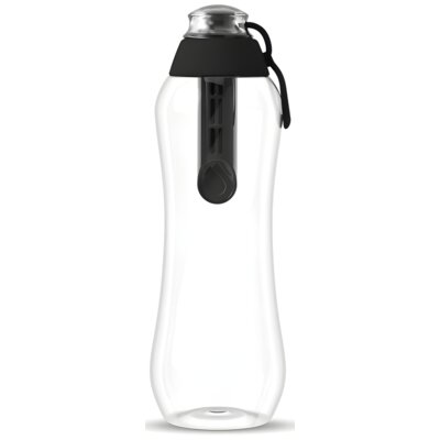 Butelka filtrująca DAFI Soft 500 ml +1 filtry Czarny