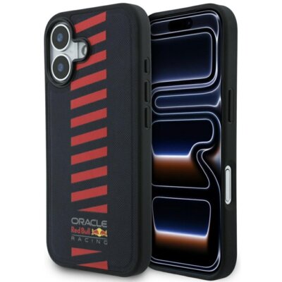 Etui RED BULL Meshed Powerbar MagSafe do Apple iPhone 17 Granatowy