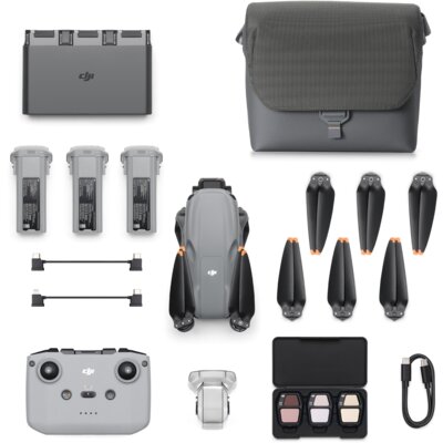 Dron DJI Air 3S Fly More Combo (DJI RC-N3) Nagrywanie 4K/120fps