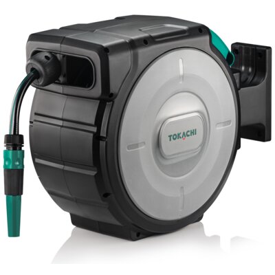 Bęben naścienny TOKACHI Spinar 25.2 z wężem 1/2" 25 m