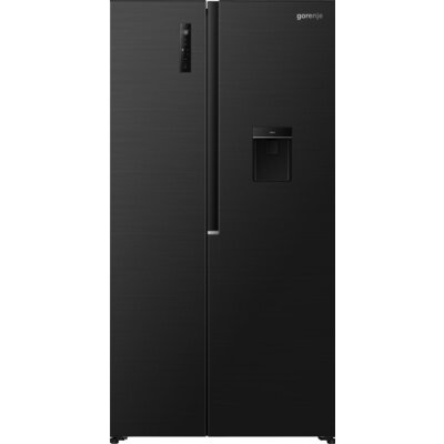 Lodówka GORENJE G400 NRS917E41BXWD Side by side No frost 178.6cm Czarna