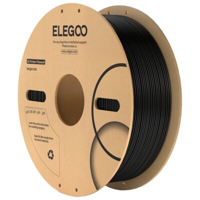 Filament ELEGOO ABS, Średnica 1.75 mm, 1 kg Czarny