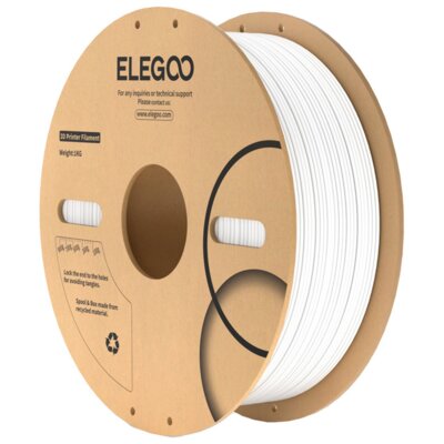 Filament ELEGOO ABS, Średnica 1.75 mm, 1 kg Biały
