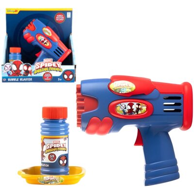 Zabawka COLOR BABY Spider-Man Spidey Amazing Friends Pistolet do baniek mydlanych + płyn 39796