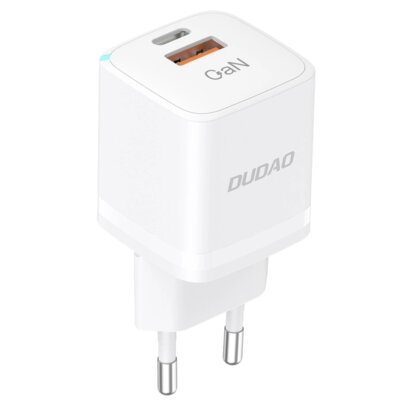 Ładowarka sieciowa DUDAO A13Pro GaN 33W USB, USB-C Biały ładowarka do telefonu