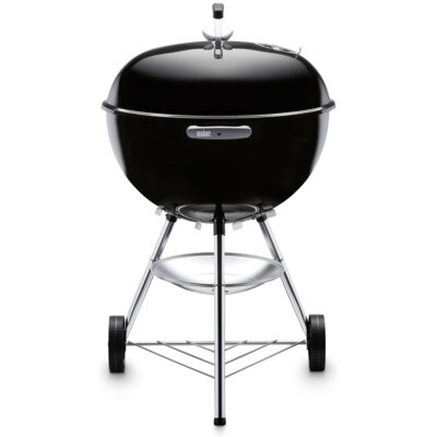 Grill ogrodowy węglowy WEBER Bar-B-Kettle 1502062 Zamykany, okrągły, na kółkach, termometr