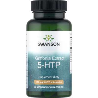 Suplement diety SWANSON Griffonia Extract 5‑HTP (60 kapsułek)