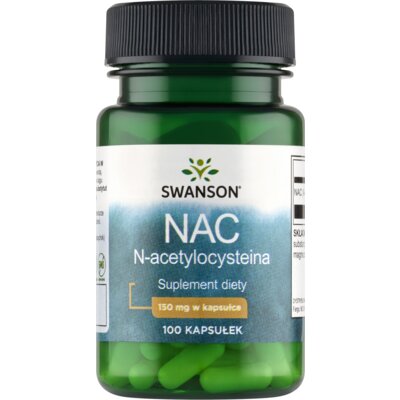 Suplement diety SWANSON NAC N-acetylocysteina (100 kapsułek)
