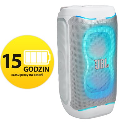 Power Audio JBL PartyBox 130 Karaoke Biały