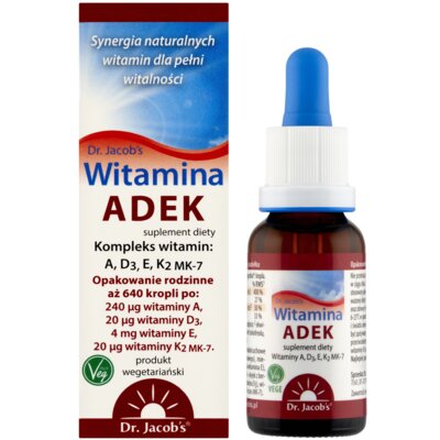 Kompleks witamin DR. JACOB'S ADEK (20 ml)