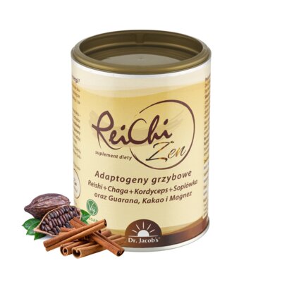 Adaptogen DR. JACOB'S ReiChi Zen Grzybowy (150 g)