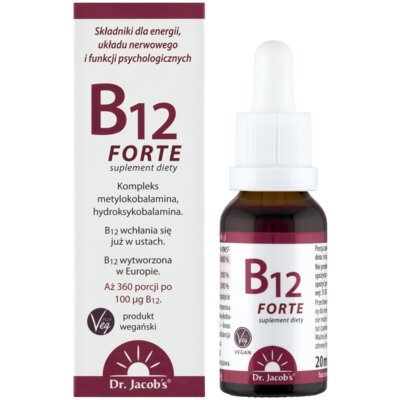 Witamina B12 DR. JACOB'S Forte (20 ml)