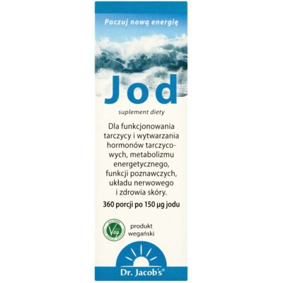 Suplement diety DR. JACOB'S Jod (20 ml)