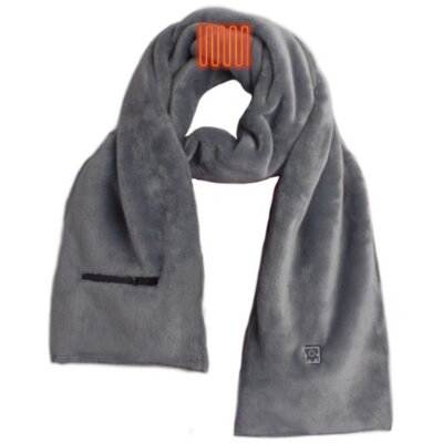 Podgrzewany szalik GLOVII GA1G Szary