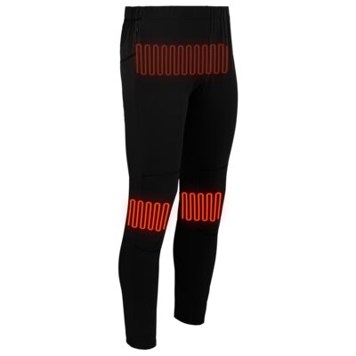 Podgrzewane spodnie GLOVII GP1 (rozmiar M) Czarny