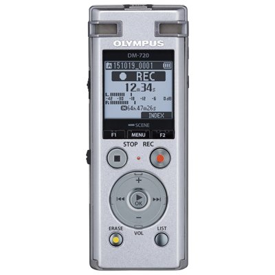 Dyktafon OM SYSTEM (OLYMPUS) DM-720 Srebrny