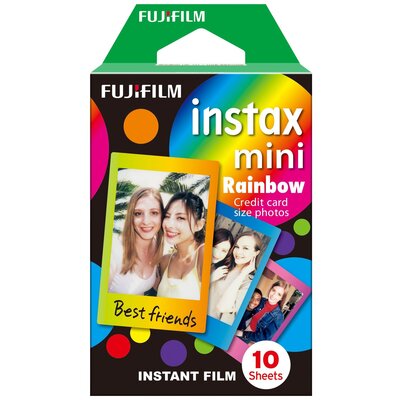 Wkład do aparatu FUJIFILM Instax Mini Rainbow 10 arkuszy