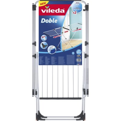 Suszarka na pranie VILEDA Doble Czarno-biały