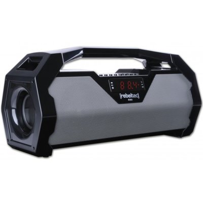 Głośnik mobilny REBELTEC SoundBox 400 Radio FM Czarno-szary