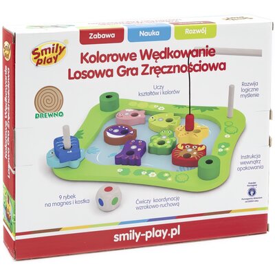Gra zręcznościowa SMILY PLAY Kolorowe wędkowanie AC7685