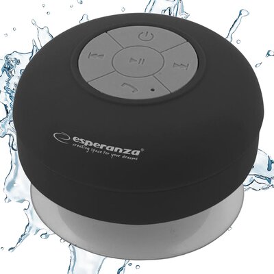 Głośnik mobilny ESPERANZA Sprinkle EP124K Czarny