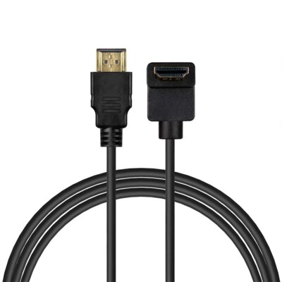 Kabel HDMI - HDMI SAVIO CL-109 2.0 4K kątowy 3 m