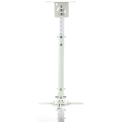 Uchwyt sufitowy ART P-107W Maksymalne obciążenie 15 kg Biały