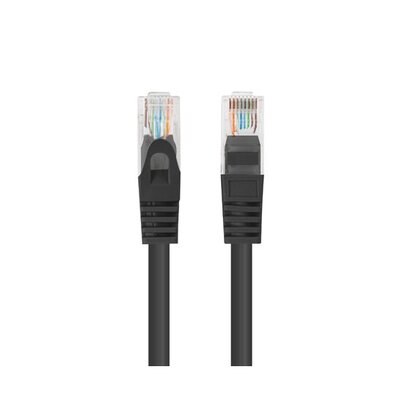 Kabel RJ-45 - RJ-45 LANBERG PCU6-10CC-0025-BK 0.25 m