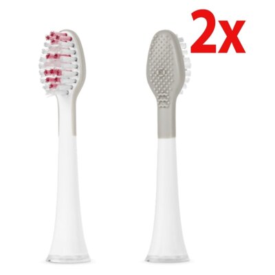 Oryginalna końcówka szczoteczki TEESA Sonic TSA8013 (2 szt.) (twarde włosie)