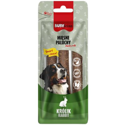 Przysmak dla psa BUBA BUBAlicious Paluchy monoproteinowe Królik 90 g