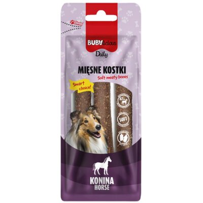 Przysmak dla psa BUBA BUBAlicious Paluchy monoproteinowe Konina 90 g