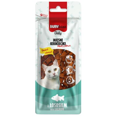 Przysmak dla kota BUBA BUBAlicious Daily Krokiety z łososiem 60 g