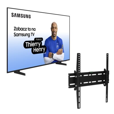 Telewizor SAMSUNG UE55U8092F 55" LED 4K Tizen + Uchwyt GOTZE & JENSEN do TV 32-55 cali TM3540T uchylny regulowany w pionie Czarny
