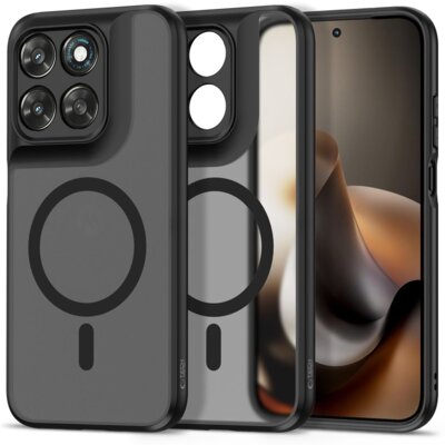 Etui TECH-PROTECT MagMat MagSafe do Motorola Moto G67/G77 Czarny mat
