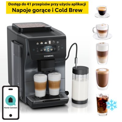 Ekspres SIEMENS EQ.600 TP603EM6 iAroma (Cold Brew)